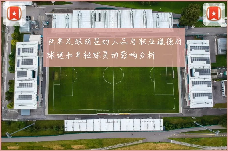 世界足球明星的人品与职业道德对球迷和年轻球员的影响分析